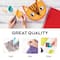 Arteza® 8.3" x 11.8" Assorted Felt Fabric, 50 Sheets